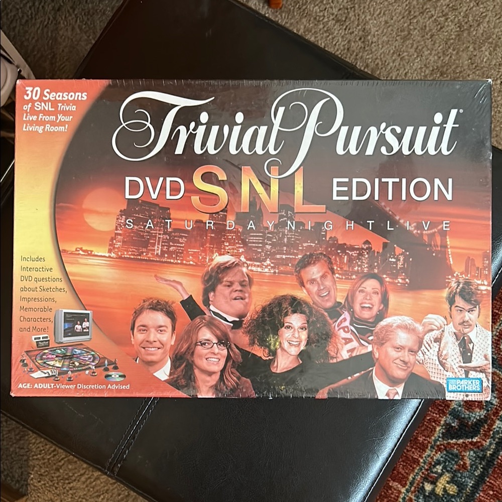 Trivia pursuit, DVD S SNL edition Saturday Night Live ✂️